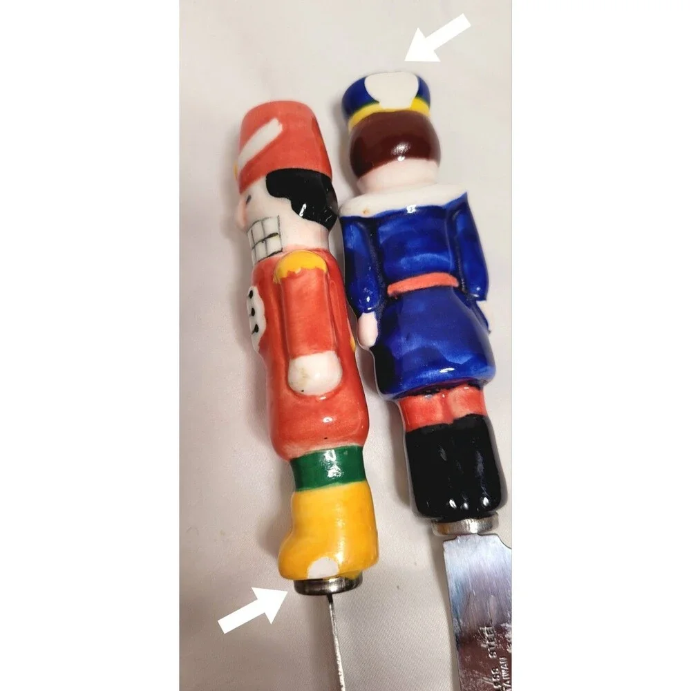 Nutcracker Christmas Spreaders Set Of 4